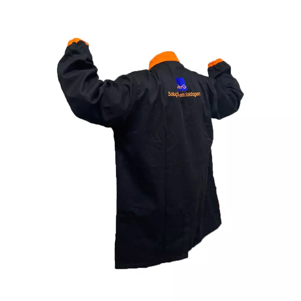 Jaleco De Solda Manga Longa Tamanho G Verg